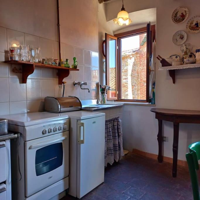 La Casa Del Gallo Radicondoli Exteriér fotografie