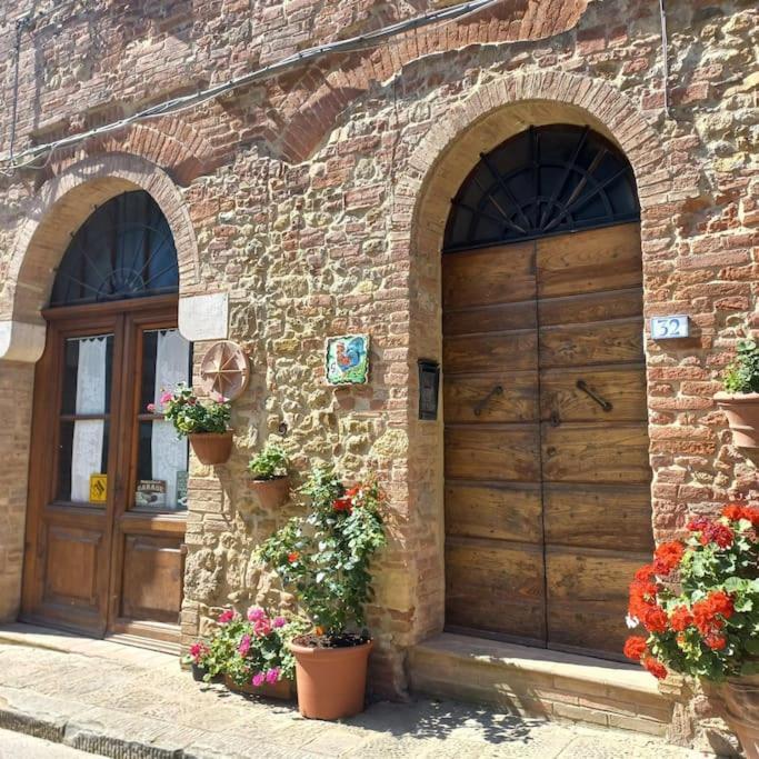La Casa Del Gallo Radicondoli Exteriér fotografie
