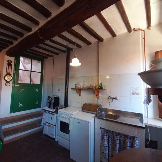 La Casa Del Gallo Radicondoli Exteriér fotografie
