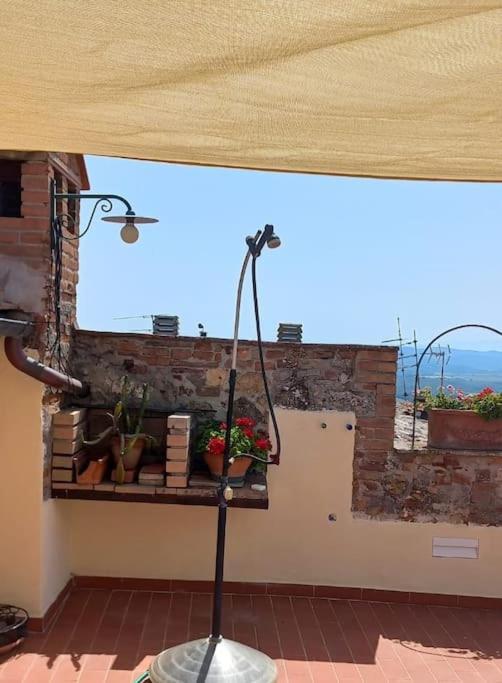 La Casa Del Gallo Radicondoli Exteriér fotografie