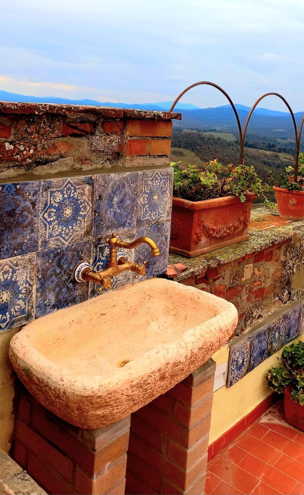 La Casa Del Gallo Radicondoli Exteriér fotografie